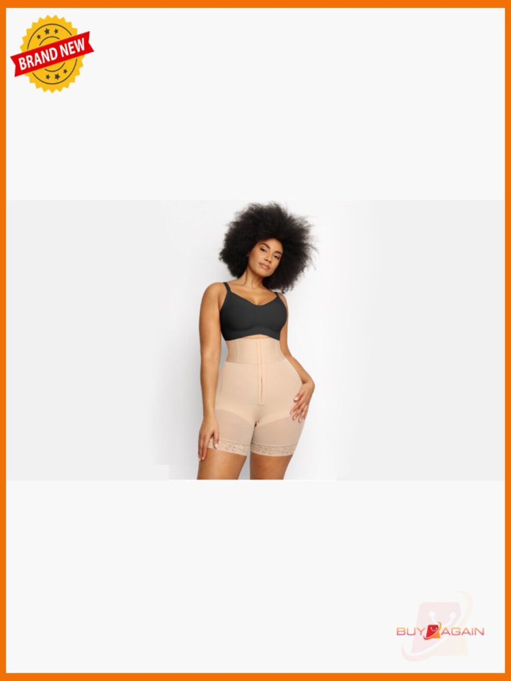 High Waisted Tummy Control Shapewear Shorts Butt Lifting Body Shaper for Women - Picture 6 of 7